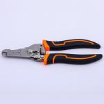 4Cr13 175mm Copper Wire Strippers Universal Wire Stripping Tool With Safety Locker for sale