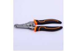 China 4Cr13 175mm Copper Wire Strippers Universal Wire Stripping Tool With Safety Locker supplier