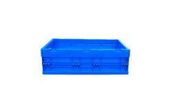 China 600*400*185 Mm L Foldable Plastic Box / Collapsible Storage Crate supplier