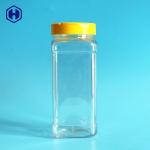 Square Cloves Empty Spice Bottles Plastic Non Spill Long Life Span for sale