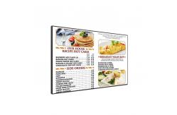 China JCVISION LED Panel TFT 32 Inch Digital Menu Display Wall Mounted supplier