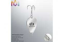 China Fisherman Gift 15g Copper Custom Engraving Charms supplier