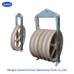 822mm Large Diameter Bundled Conductor Stringing Pulley Block for sale
