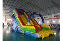 China Inflatable Water Slide With Arches For Water Park Amusement Games supplier