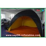 Outwell Air Tent Durable Inflatable Camping Tent Black Outside Yellow Inside Customized