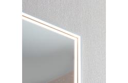 China Memory Function Vanity Mirror With Led Lights Modern Design Touchable Screen supplier
