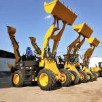 Backhoe Loader Heavy Duty Construction Machinery Bucket Dumping Distance 1022mm for sale