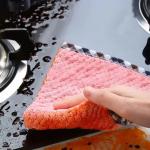 KILINE Personalized Coral Microfiber Kitchen Dish Wash Cloth Towel for sale