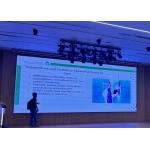 Large Flexible 111111 Pixels/M2 1300 Brightness/M2 P3 Indoor Full-Color LED Display for sale