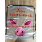Large White Transparent Plastic Bag Gift Cartoon Backpack For Promotion for sale