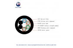 China Non Metallic Non Armored OM1 6 Strand Single Mode Armored Fiber supplier