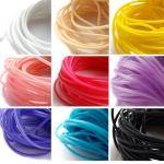 Heat Resistant Silicone Rubber Cord High Elasticity High Strength With Long Lifespan for sale