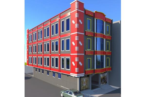 Heatproof Glossy Interior Wall ACP Sheet , 4X8 Aluminum Composite Board