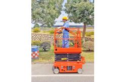China Mini Scissor Lifts 6 Meter Working Platform For Painting supplier