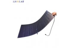 China Bendable ETFE Solar Panel Flexible Sunpower Solar Panel 100W 18V supplier