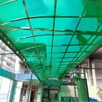 10mm Lightweight Polycarbonate PC Sheet Roofing With Anti UV Weather Resistant