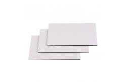 China Matt White ACM Signage Aluminum Composite Panel Lightweight UV Resistant supplier