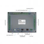 30DI HMI PLC All In One GX Developer 8.86 Software 6 Channels for sale