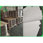 Wood Pulp White 170gsm Glossy Paper Roll For Flash Cards Smooth