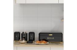 China Multifunction Kitchen Counter Top Bread Box Bread Tin Storage Keep Fresh supplier