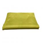 Waterproof Para Aramid Fabric Yellow Flexible Kevlar Cloth For Garment for sale