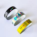 Unisex Neon Rainbow Laser Glitter Wristband Adjustable for Events Concerts and Festivals