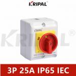25A 3P 230V 440V Waterproof Rotary Isolator Switch IP65 IEC standard for sale