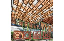 China Classical Decorative Hollowed Garden Wall Bricks Perforated supplier