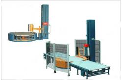 China Automatic pallet stretch wrappers shrink packaging equipment for industries Liquid food supplier