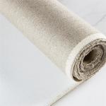 Premium Medium Textured Hand Painted Primed Rain Dew Linen Canvas Roll for sale