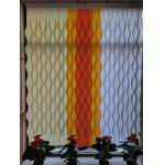 Unique Vertical Interior Roller Blinds Looks Like Ripple Blinds for sale