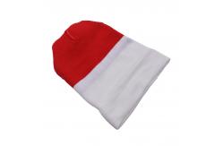 China 58CM Adults Winter Knit Beanie Hats With Common Fabric Feature supplier