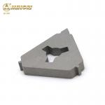 Raw Material Hip Sintering Tungsten Carbide Cutting Tips Triangle For Clean Use In Groove for sale