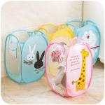 27.5*50cm Foldable Laundry Basket Portable Reusable Pop Up Laundry Bin