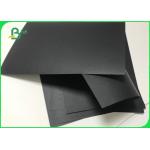 B1 Size Recycled Pulp 150g 200g Black Kraft Cardstock Paper Sheets For Hangtags for sale