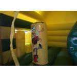 Cute spongebob inflatable combo /  inflatable bouncer house /  2 in 1 inflatable combo