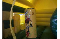 China Cute spongebob inflatable combo /  inflatable bouncer house /  2 in 1 inflatable combo supplier