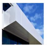 Brushed Silver AA5005 1000mm PVDF Aluminum Composite Panel for sale