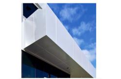 China Brushed Silver AA5005 1000mm PVDF Aluminum Composite Panel supplier