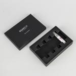 Custom Black Perfume Packaging Box Set Luxury Perfume Sample Box
