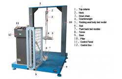 China Electronic Furniture Testing Machines , Foam Resilience Drop Ball Rebound Testing Equipment supplier