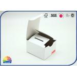 White Custom Printed Paper Foldable Gift Box Design Special Cosmetics Product for sale