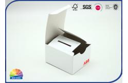 China White Custom Printed Paper Foldable Gift Box Design Special Cosmetics Product supplier