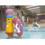 Aqua Park Spray Pencil Shape Fountains For Children Splash Zone for sale