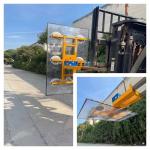 Multifunction Electric Rotation Vacuum Glass Lifter Forklift Type 600kg CE for sale