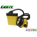 348lum 10.4Ah Corded Led Mining Headlamp 25000lux SOS Auxiliary for sale