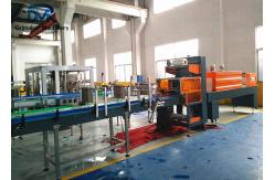 China Plc Control Bottle Packing Machine Shrink Wrap Equipment 0.7-0.9 Mpa supplier