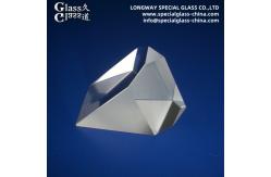 China Custom UV Fused Silica Optical  Prism For Rainbow Generator Optical Interferometer supplier