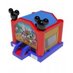 Commercial Inflatable Bounce House With Mickey Mouse Patterns for sale