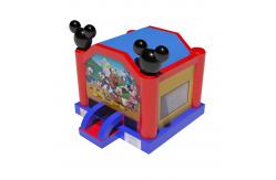 China Commercial Inflatable Bounce House With Mickey Mouse Patterns supplier